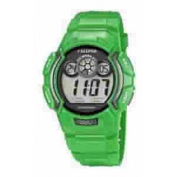 Reloj Calypso cronometro digital con correa de caucho color verde - K5592/6