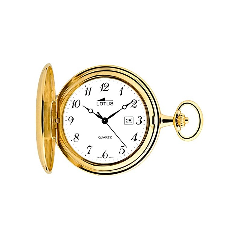 Abastecer Escéptico Acercarse Reloj de bolsillo dorado LOTUS