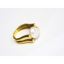 Anillo de oro con perla 779894